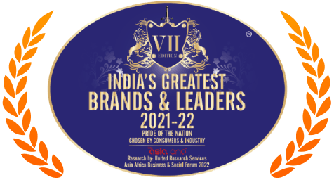  Recoginzed by India's Greatest Brands & Leaders
